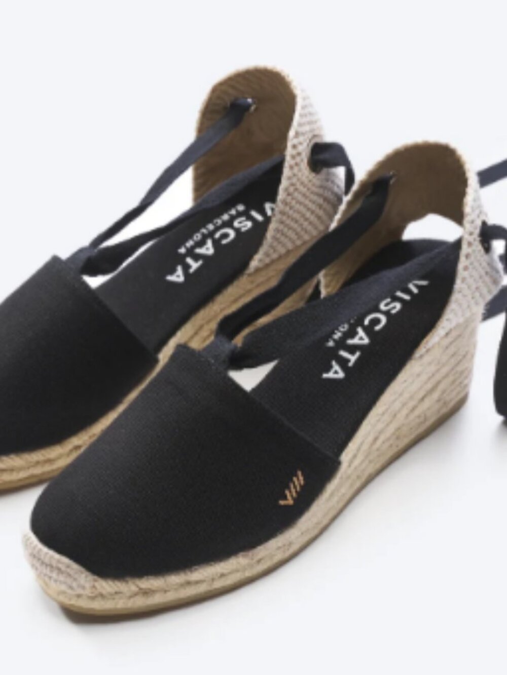 Viscata Carina 60 Wedge Espadrille NWOT 38